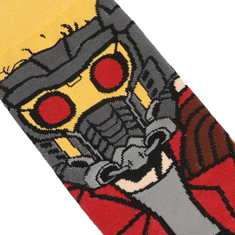 Bioworld Guardians Of The Galaxy 3-Pack Animigos Men's Crew Socks