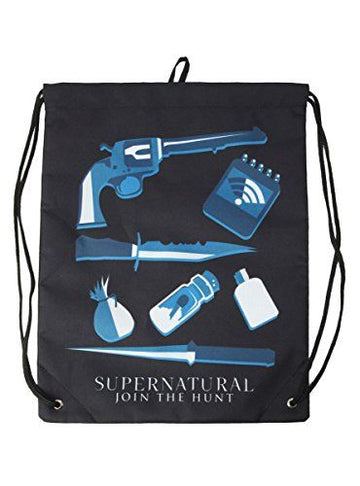 Supernatural Icons Cinch Back Sack