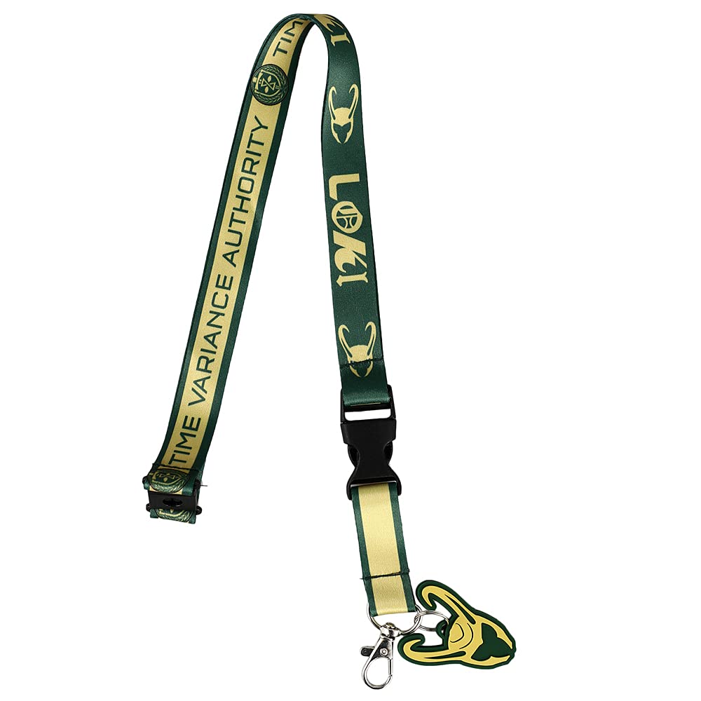 Bioworld Loki TVA Badge Holder Breakaway Lanyard