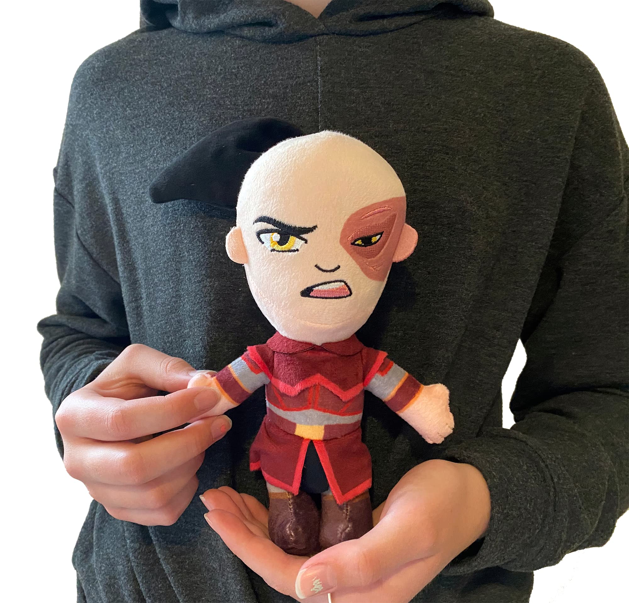 JINX Avatar: The Last Airbender Zuko Small Plush Toy, 7.5-in Stuffed Figure from Nickelodeon TV Series for Fans of All Ages
