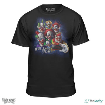 Killer Klowns From Outer Space Mens T-Shirt - Killer Selfie Clown Pic
