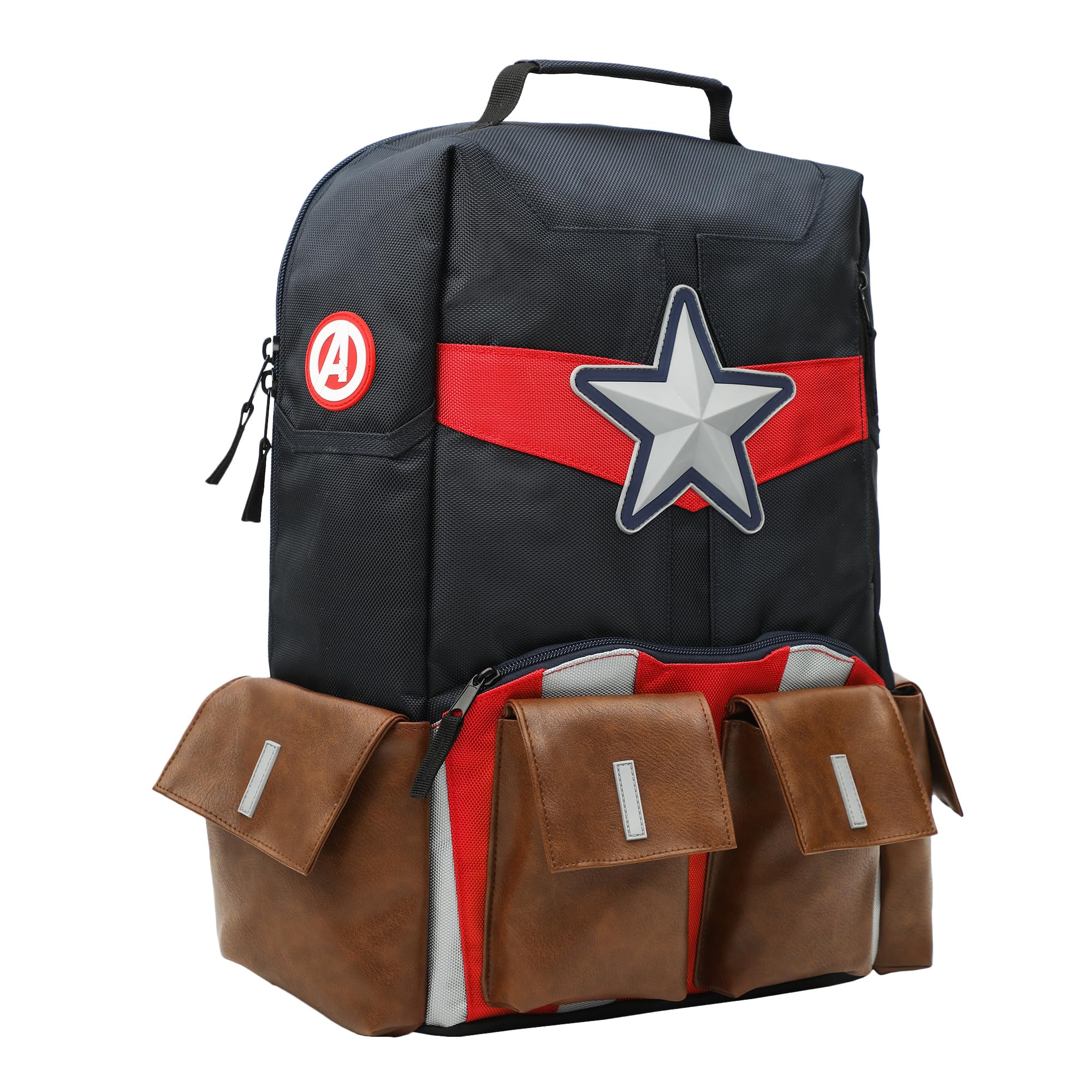 Marvel Captain America Suit Up Character 18" Backpack