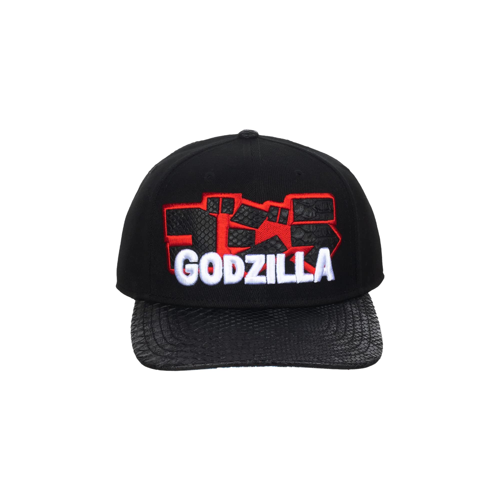 Godzilla The Lizard King Monster Black Snapback Hat for Men