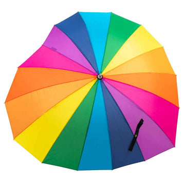 Bioworld Pride Heart Shaped Umbrella