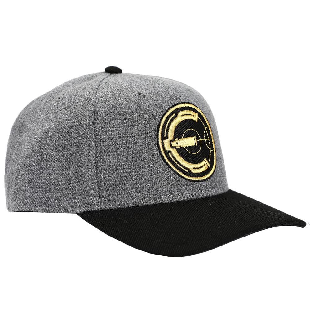Bioworld Eternals Logo Embroidered Mock Acrylic Unisex Black Snapback Hat