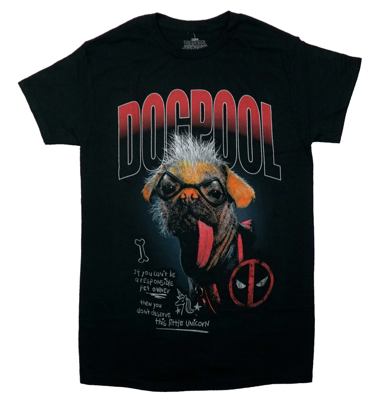 Deadpool & Wolverine Mens T-Shirt - Dogpool Under Logo