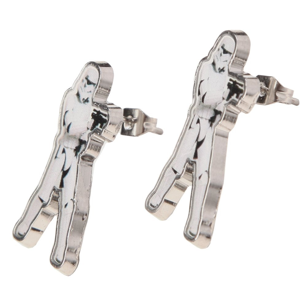 Star Wars Storm Trooper Cutout Earrings