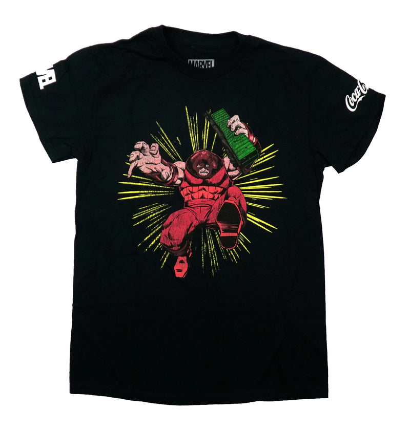 Juggernaut Mens T-Shirt - Marvel Leaping Through Sun Rays