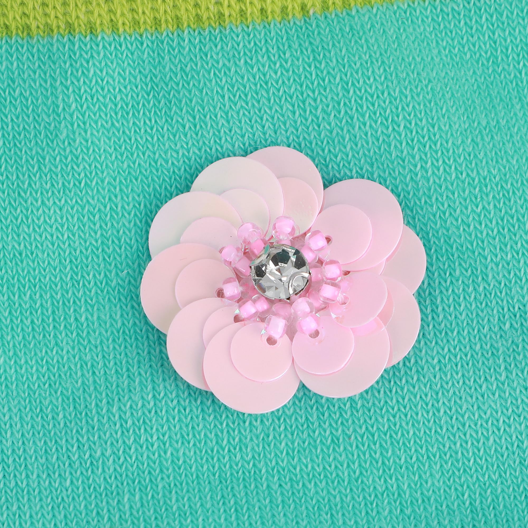 Bioworld Squishmallows Winston & 3D Flowers Women's Casual Crew Socks, Blue