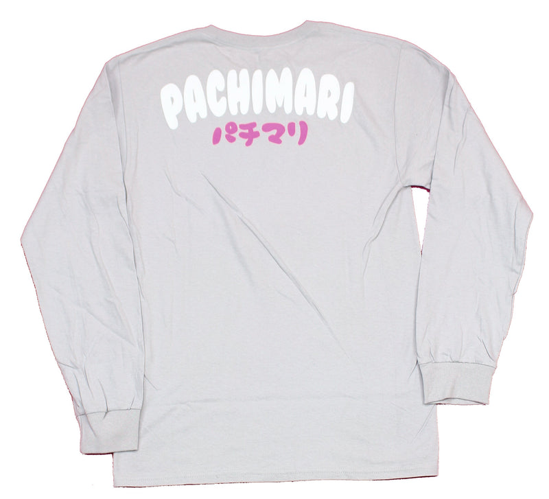 Overwatch Mens Long Sleeve T-Shirt - Pachimari Front Image Word Back