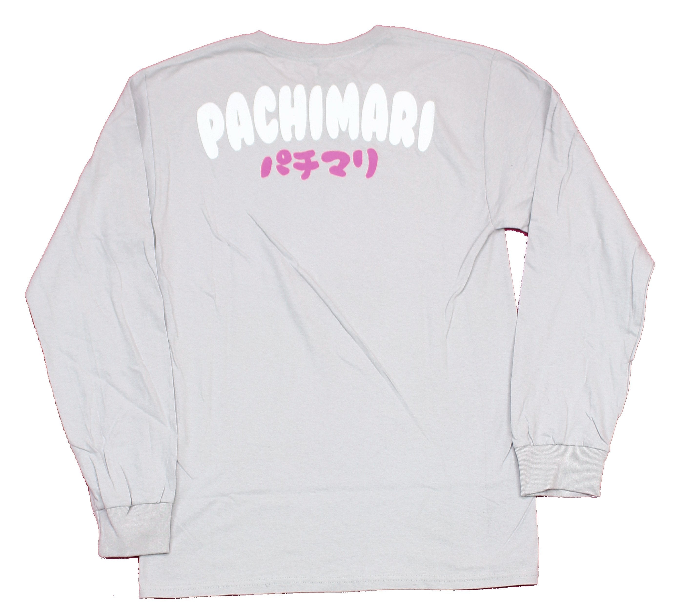 Overwatch Mens Long Sleeve T-Shirt - Pachimari Front Image Word Back