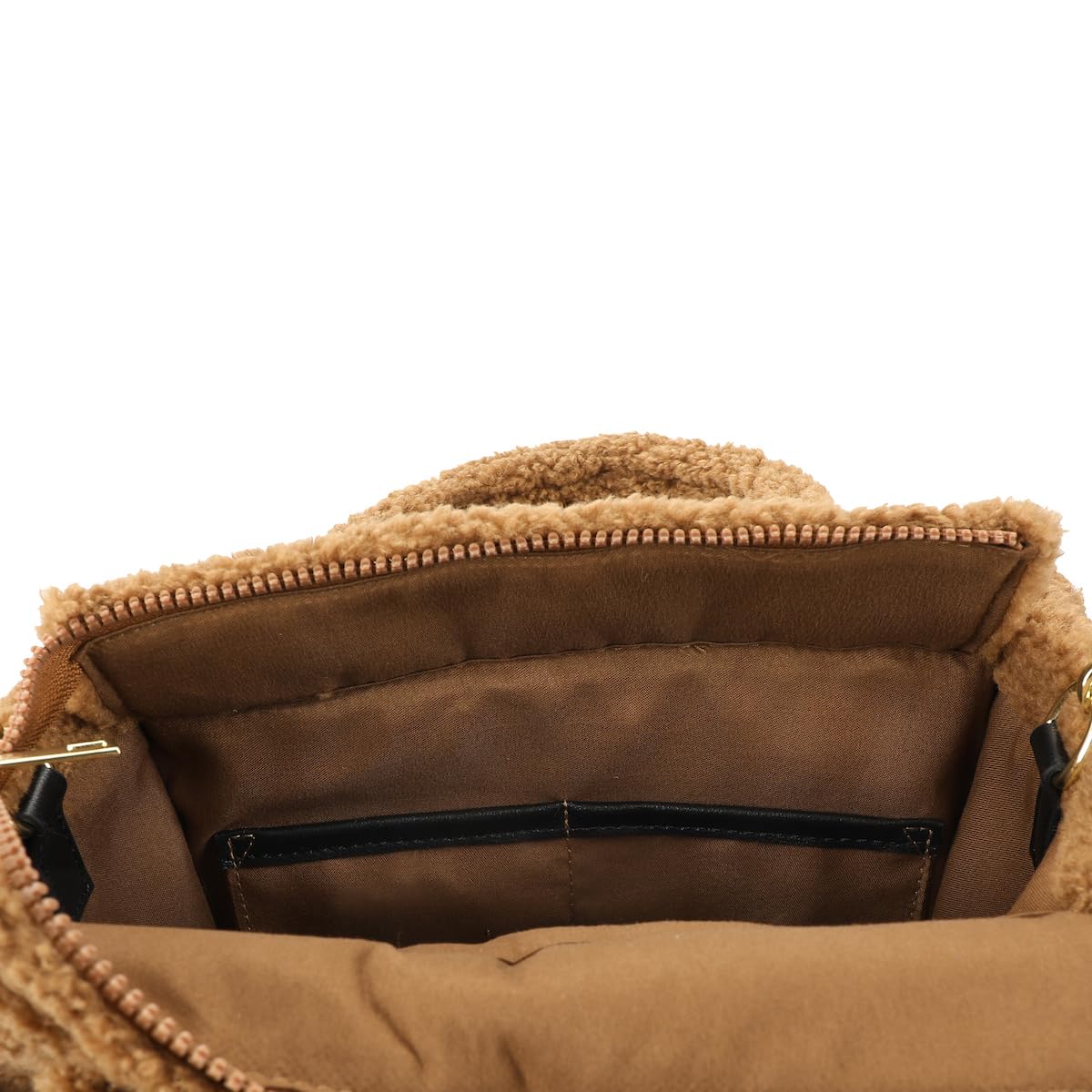 Bioworld Garfield Faux Shearling Tote Bag