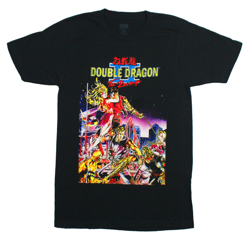 Double Dragon 2 Mens T-Shirt - The Revenge NES BOX ART