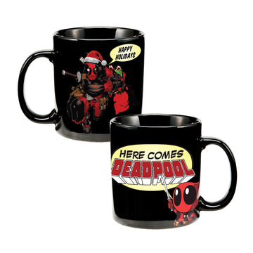 Vandor Marvel Deadpool Holiday 20 oz. Ceramic Mug