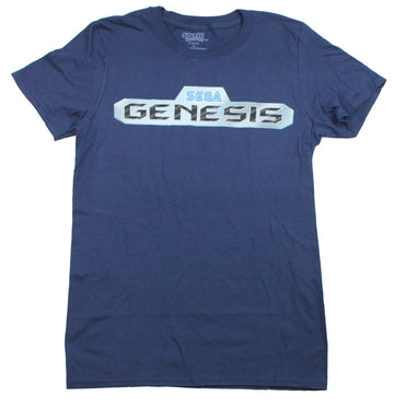 Sega Genesis Mens T-Shirt - Classic Full Color Logo Image