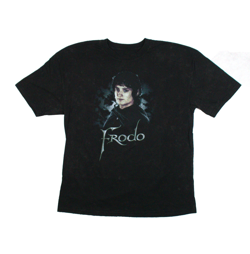 Lord of the Rings Mens T-Shirt - Frodo Image Stone Washed