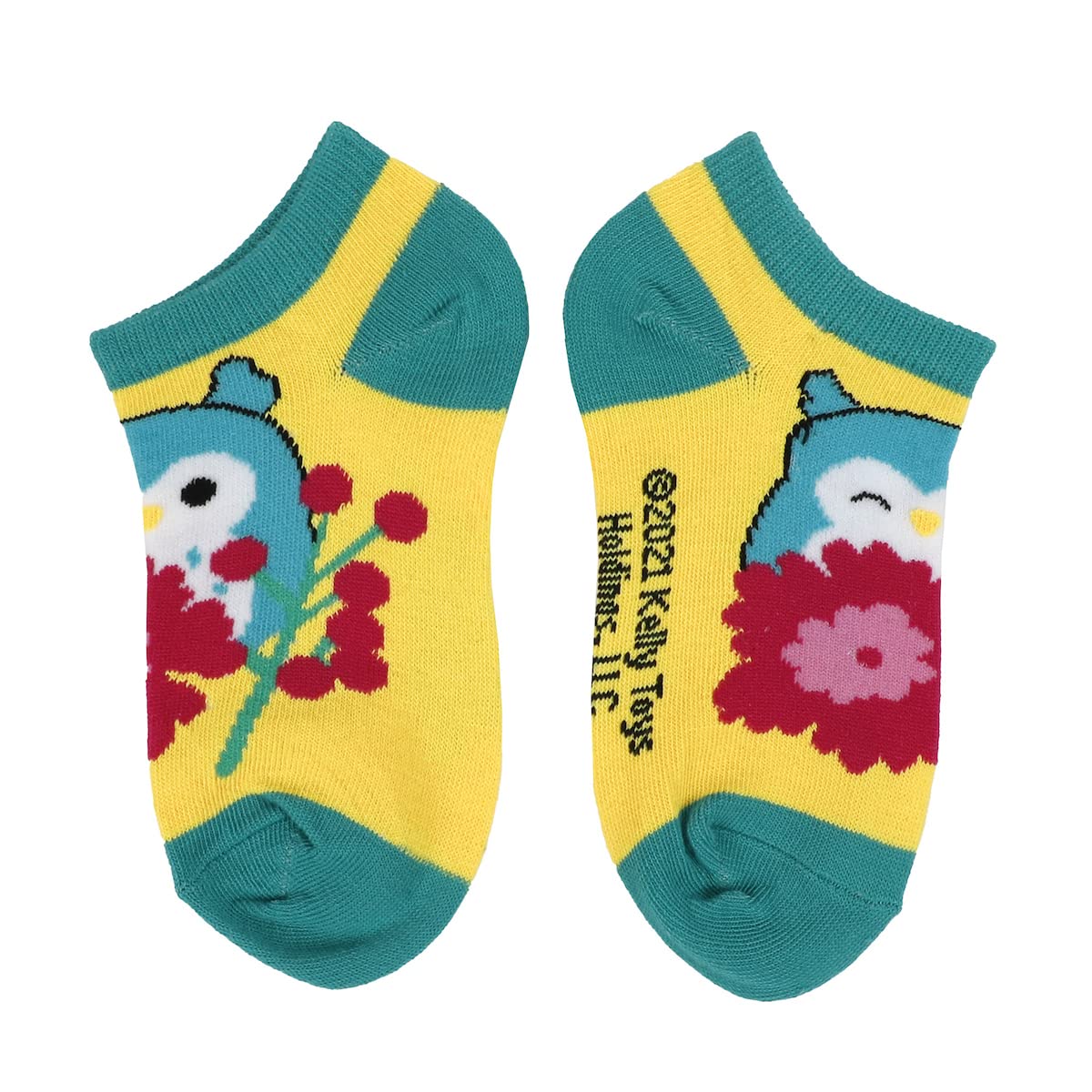 Bioworld Squishmallows Characters 6-Pack Kids Ankle Socks