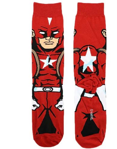 Bioworld Character Collection Red Guardian Crew Socks