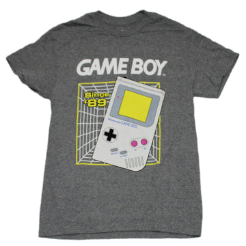 Nintendo Gameboy Mens T-Shirt- Since 89 Grid Image
