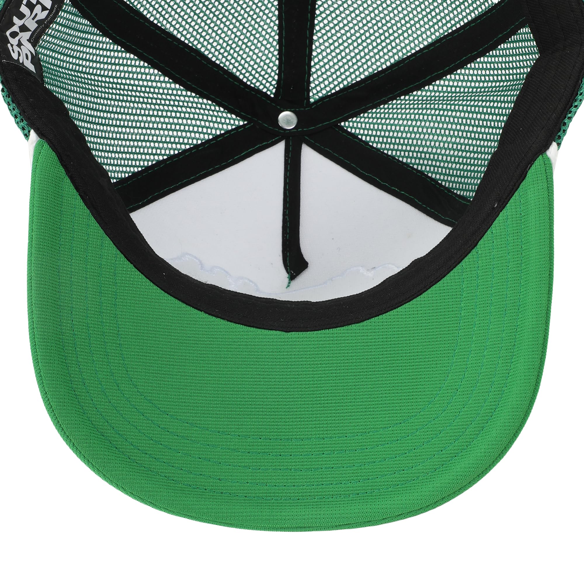 South Park Pine Tree Sunset Adult White Trucker Hat