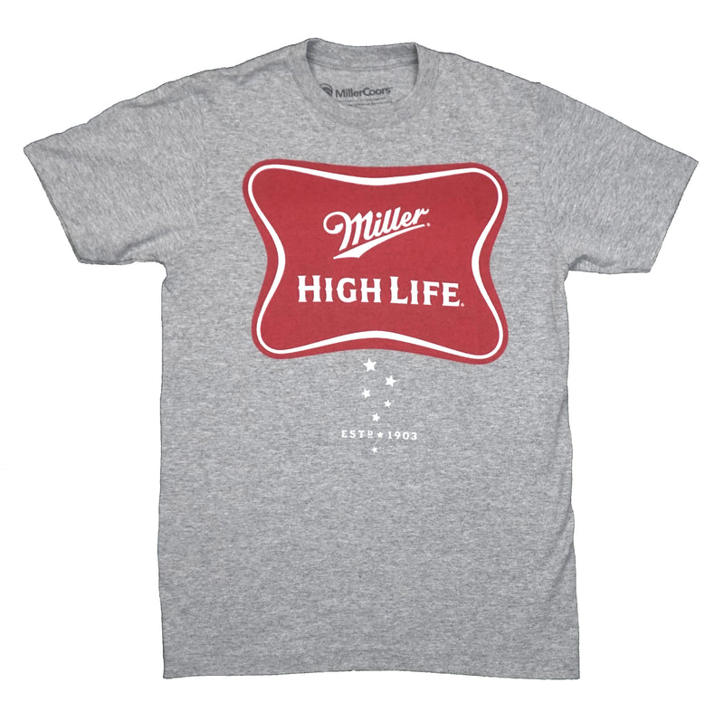 Miller Mens T-Shirt - Miller High Life Logo