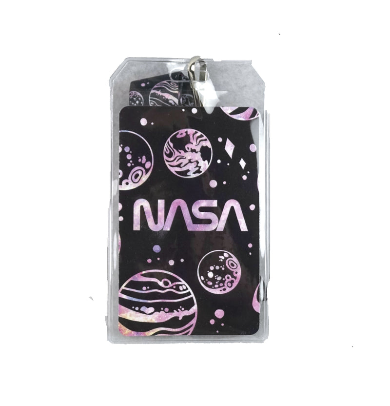 NASA and planets allover Lanyard with Pendant