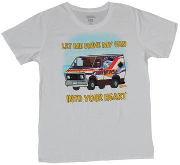 Steven Universe Mens T-Shirt - Let Me Drive My Van Into Your Heart