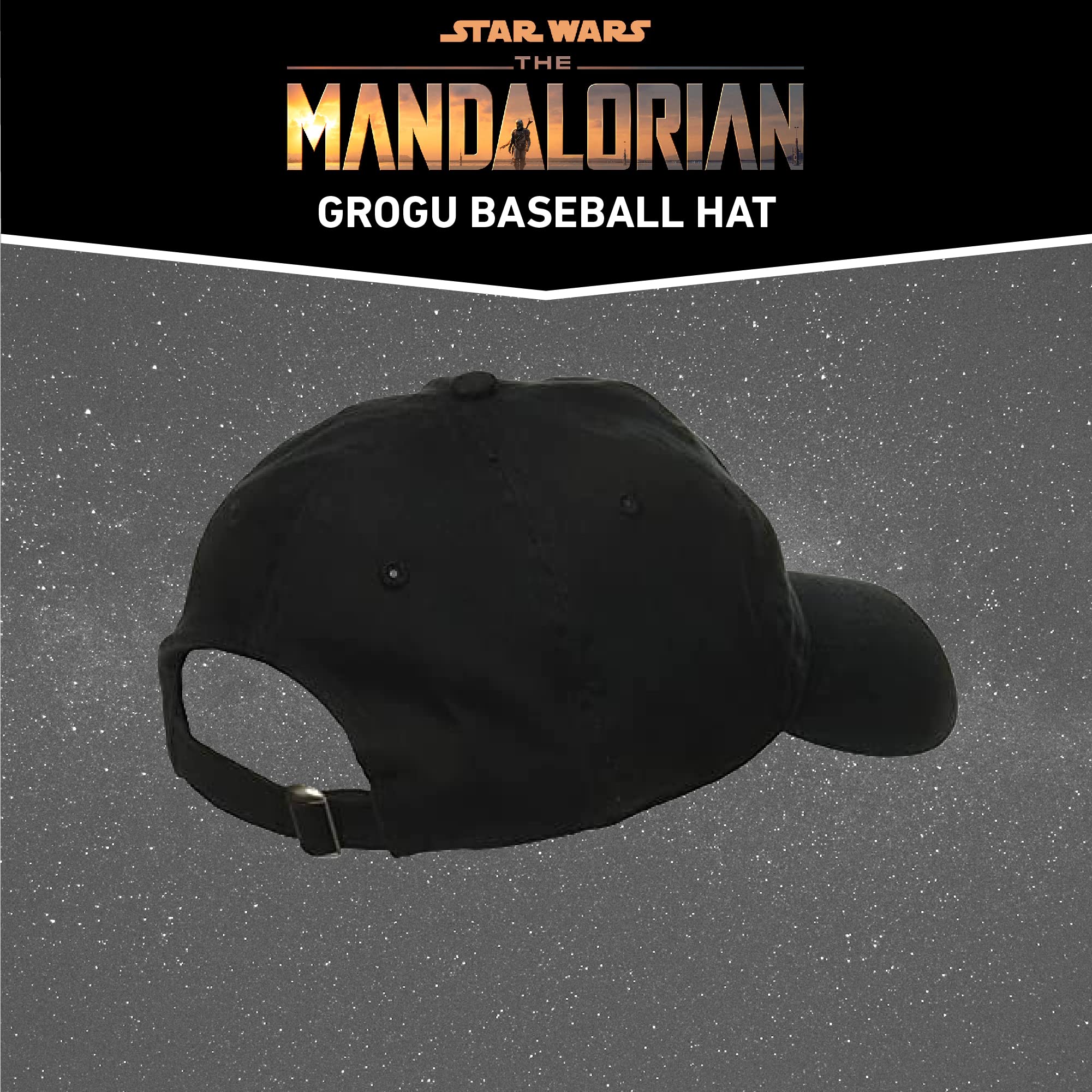 Star Wars The Mandalorian The Child Cotton Adjustable Baseball Cap, Grogu Dad Hat
