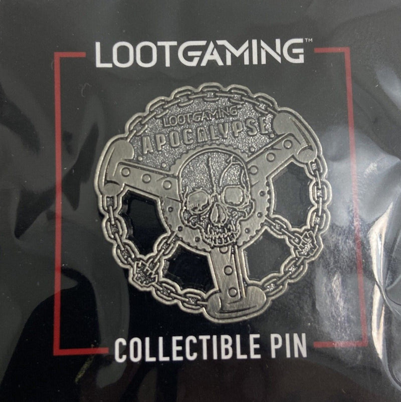 Rare Limited Edition Discontinued LootCrate Apocalypse Pin - Loot Gaming Exclusive