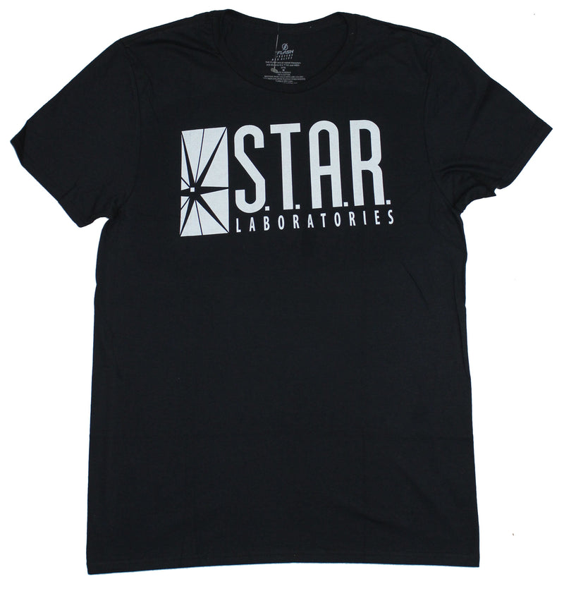 Flash (TV Show) Mens T-Shirt - Star Laboratories Labs Logo Image - Inmyparentsbasement.com