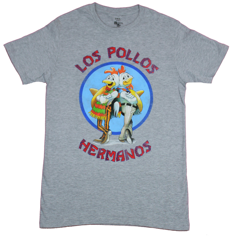 Breaking Bad Mens T-Shirt  - Los Pollos Full Color Chicken Logo