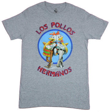Breaking Bad Mens T-Shirt  - Los Pollos Full Color Chicken Logo