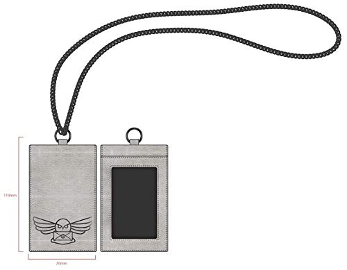 Harry Potter Chain Lanyard Metal Charm ID Badge Holder