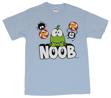 Cut the Rope (Blockbuster App) Mens T-Shirt  - On Nom Calls You A Noob on Baby