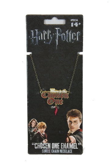 Harry Potter Chosen One Enamel Single Chain Necklace [Apparel]