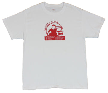 Gangsta Cobol Mens T-Shirt  - Stats of an Old School Programmer Logo