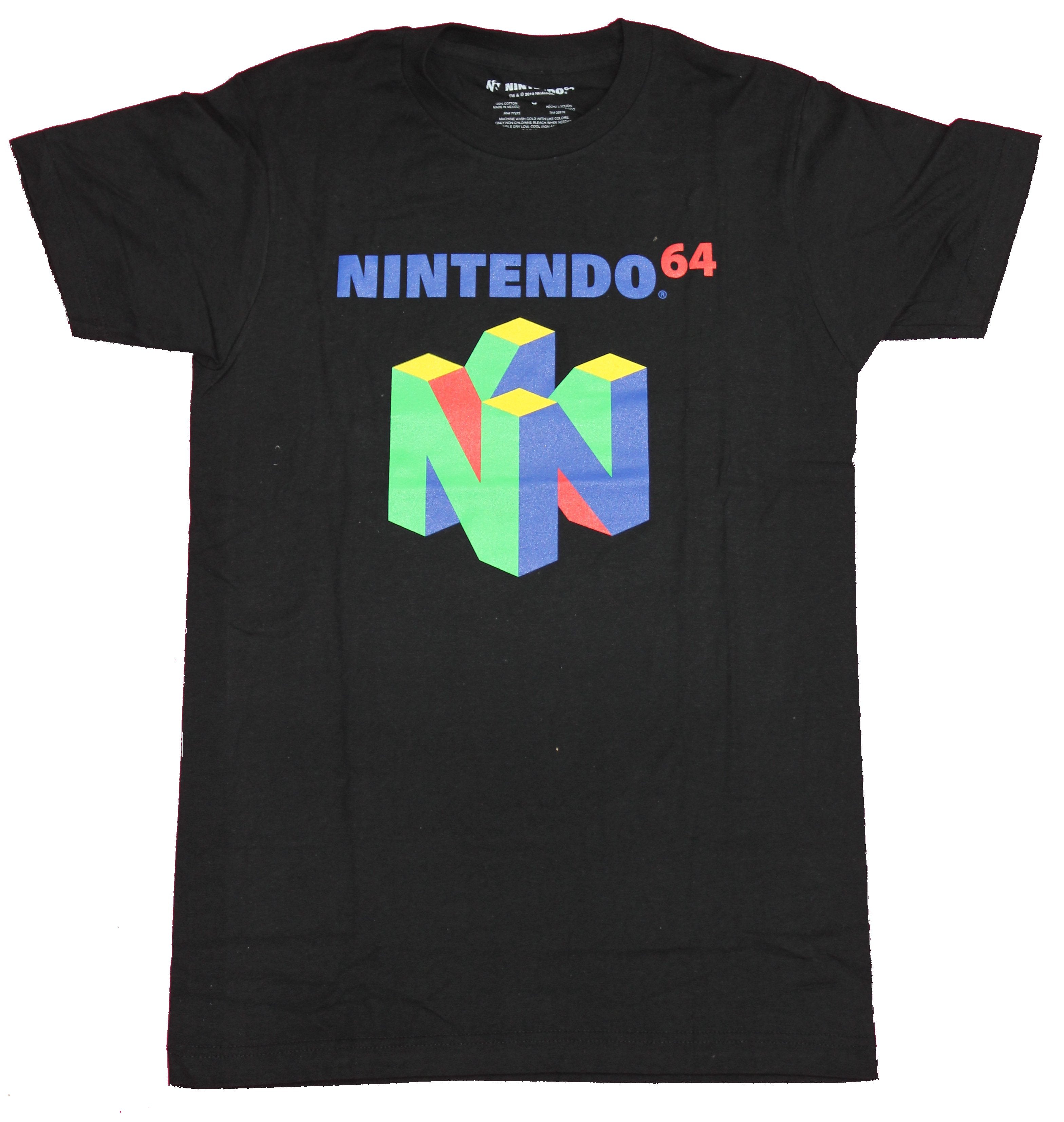Nintendo 64 Mens T-Shirt  - Classic N64 Logo Image