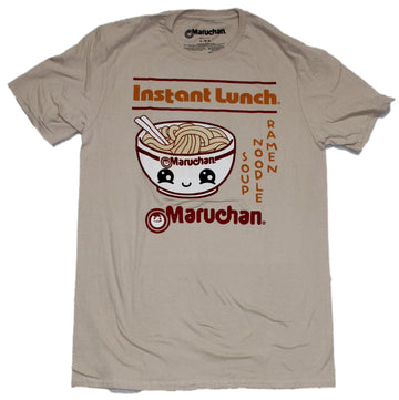 Marachun Mens T-Shirt - Instant Lunch Soup Noodle Cutie Logo