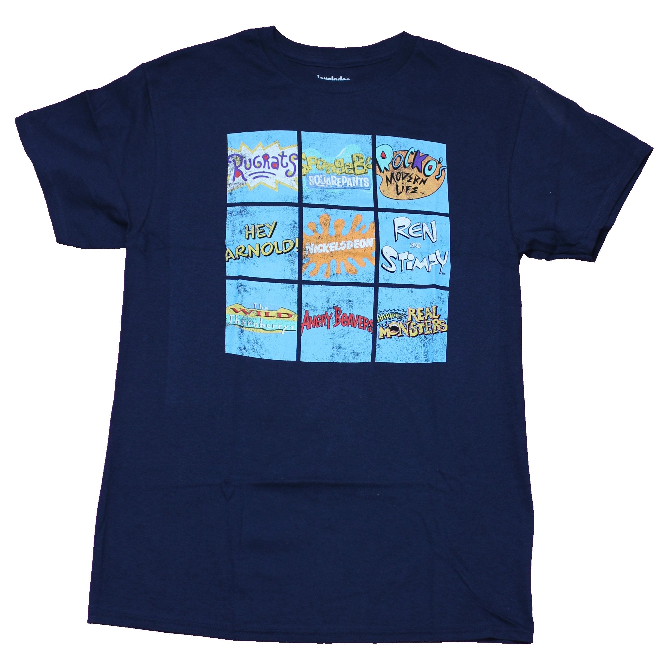 Nickelodeon Ren & Stimpy Men's T-Shirt – Officially Licensed Short Sleeve Tee