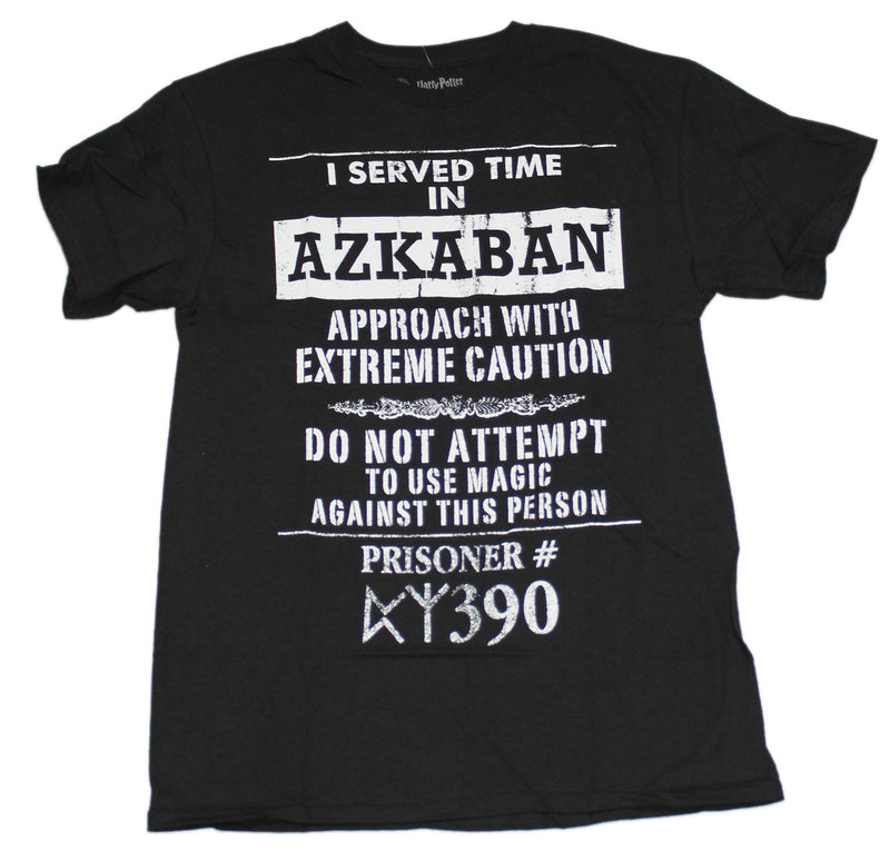 Harry Potter Mens T-Shirt - I Served Time in Azkaban Distressed - Inmyparentsbasement.com