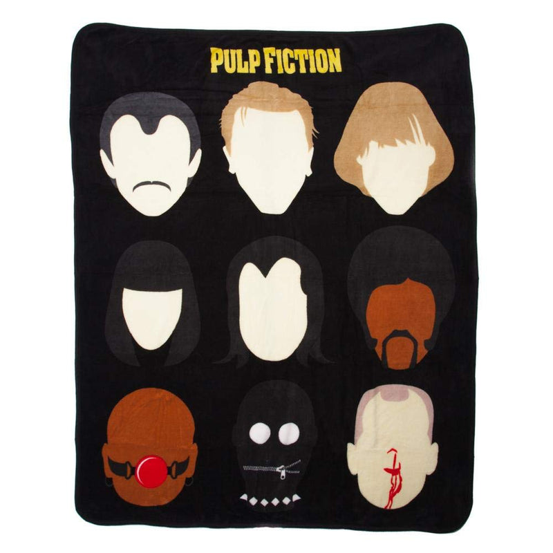 Bioworld Miramax Pulp Fiction Plush Throw Blanket
