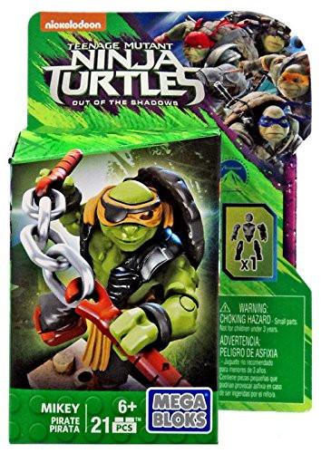 Mega Bloks Teenage Mutant Ninja Turtles Out of the Shadows Mikey Set DPW17 [Pirate]