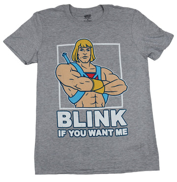 Masters of The Universe Mens T-Shirt -Blink if You want Me