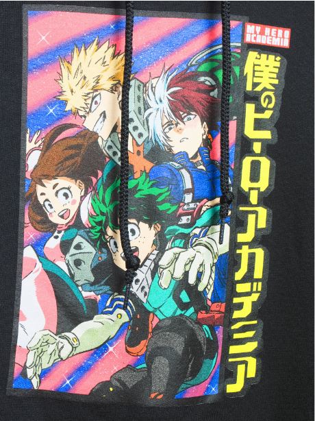 My Hero Academia Long Sleeve Graphic Anime Hoodie Sweatshirt,