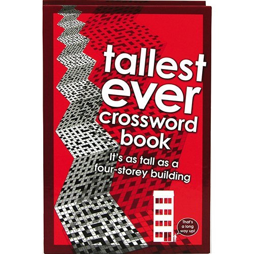 Tallest Ever Crossword Book Word Board Game