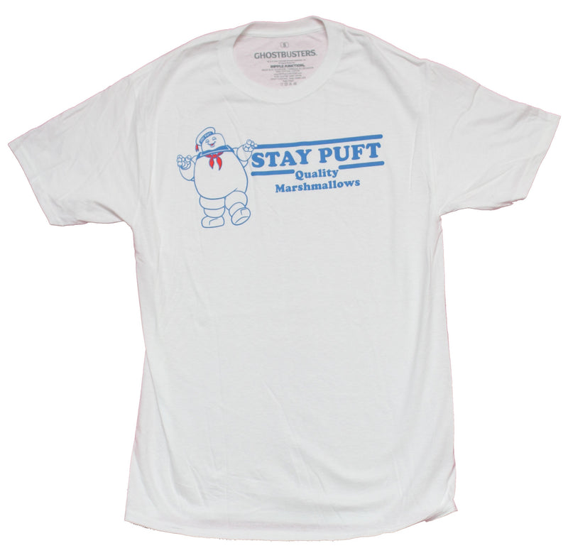 Ghostbusters Mens T-Shirt - Stay Puft Packaging Marshmellow Man