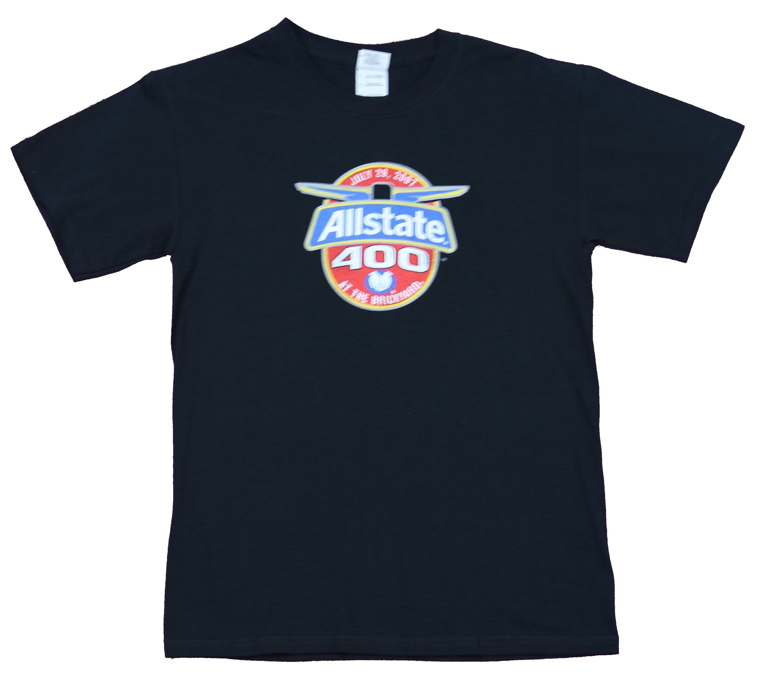 Allstate 400 Mens T-Shirt  - 2007 Brickyard Race Logo Image