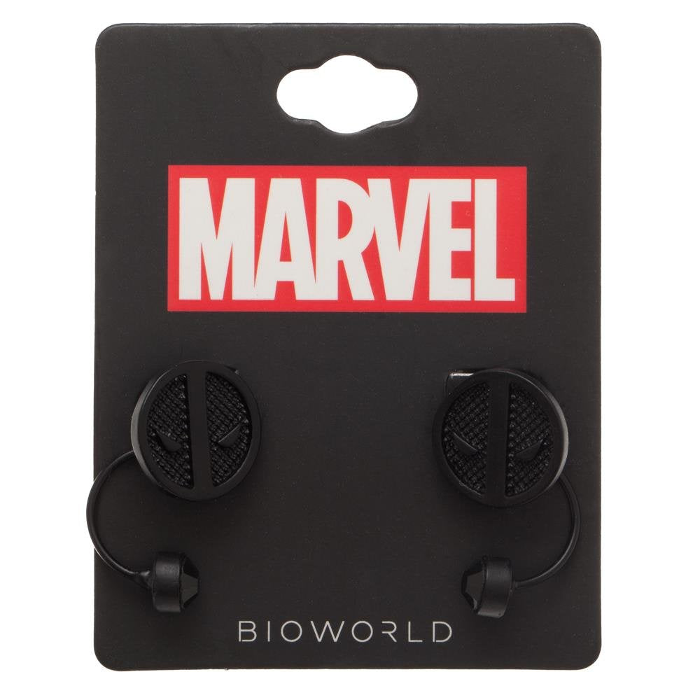 Deadpool Earrings Marvel Accessories - Marvel Earrings Deadpool Jewelry - Deadpool Gift