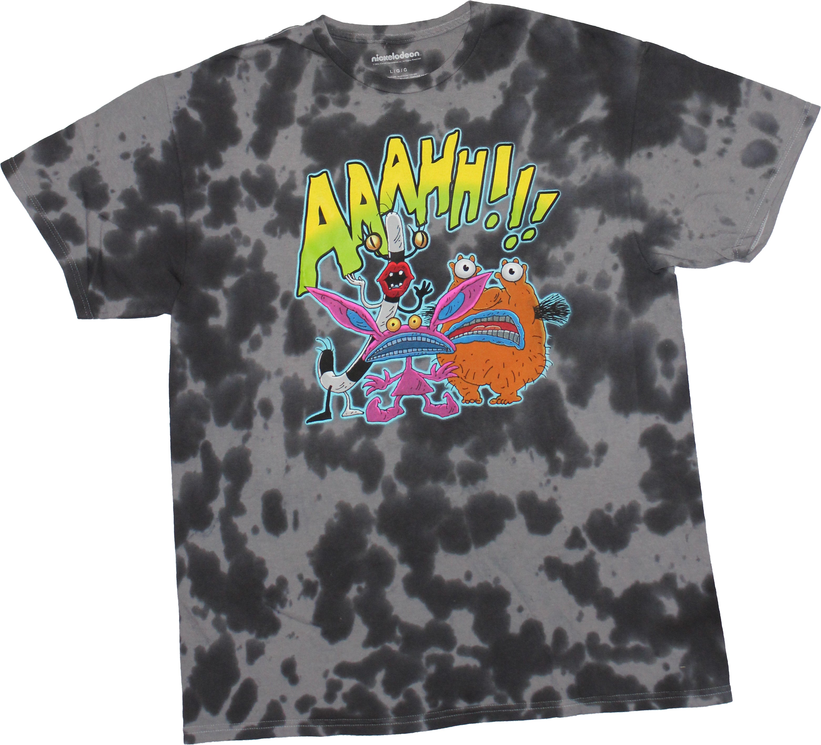 Aaahh Real Monsters Mens T-Shirt - Cast Under AAAHH!! SCREAM