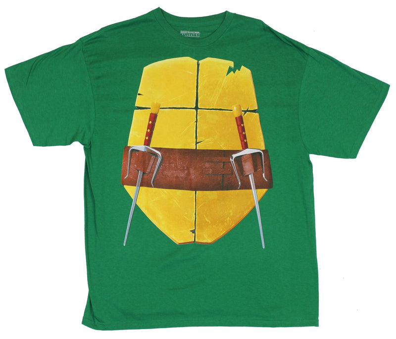 Teenage Mutant Ninja Turtles Mens T-Shirt - TMNT Raphael Classic Costume Front - Inmyparentsbasement.com
